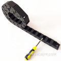 plastic cable drag chain opening with yellow joint